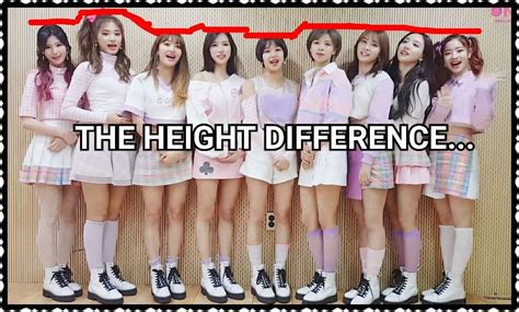 Twice Height Difference Twice 2020