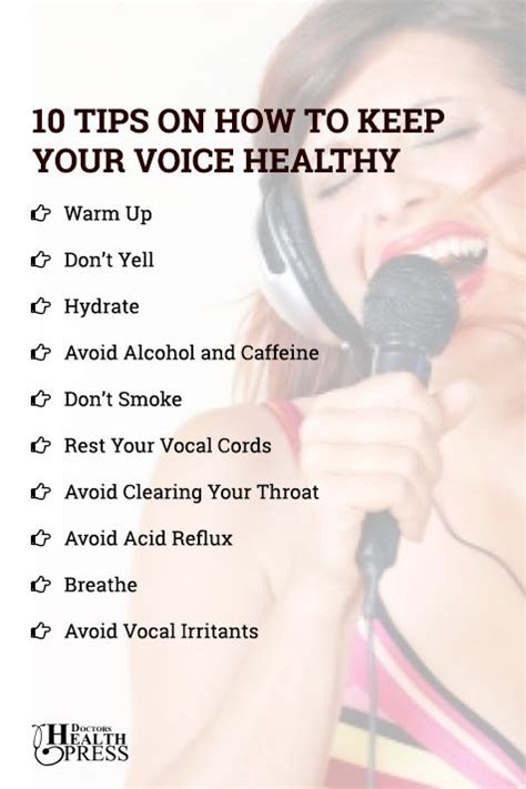 how to keep your voice healthy 10 important tips health articles health advice the voice