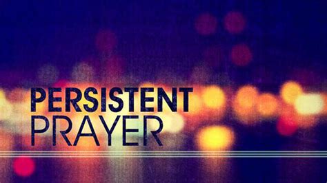 Persistent Prayer Focal Point Ministries