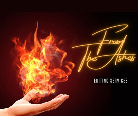 From The Ashes Editing And Graphic Services