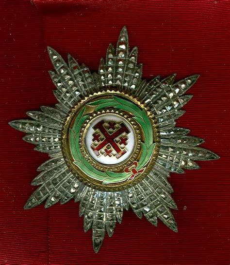 Vatican Order Of Holy Sepulchre Of Jerusalem Grand Cross Star Simbolo