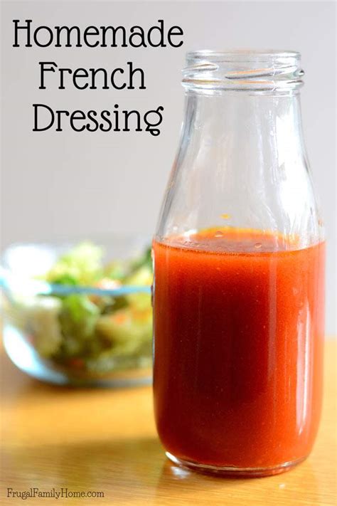 Making this dressing recipe is a family tradition. Easy and Delicious Homemade French Dressing