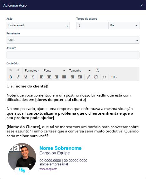 Modelo De Email De Apresentacao De Empresa