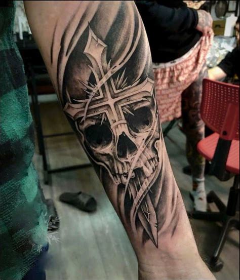 Discover More Than 77 Cross Skull Tattoos Best Ineteachers