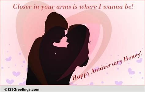 Happy Anniversary Honey Free For Him Ecards Greeting Cards 123