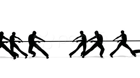 Tug Of War Silhouette Clip Art Library