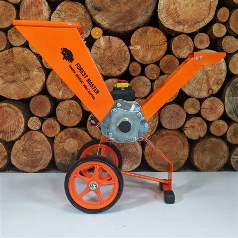 Compact Electric Wood Chipper Lightweight And Powerful Forest Master
