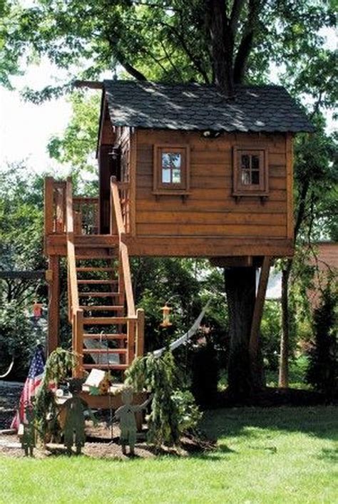 Easy To Build Tree House Plans Homeplancloud