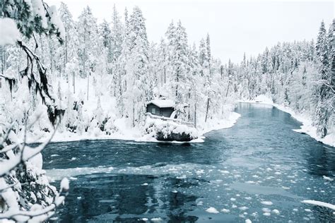 Winter Wonderland In Lapland Finland Find Us Lost Winter Scenery