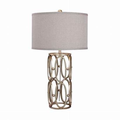 Table Lamp Gold Metal Lighting Champagne Open