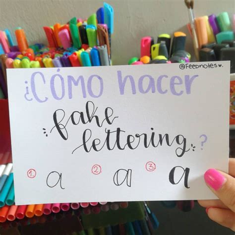 Alessa On Instagram Un Tutorial De Como Hacer Lettering En 3 Simples