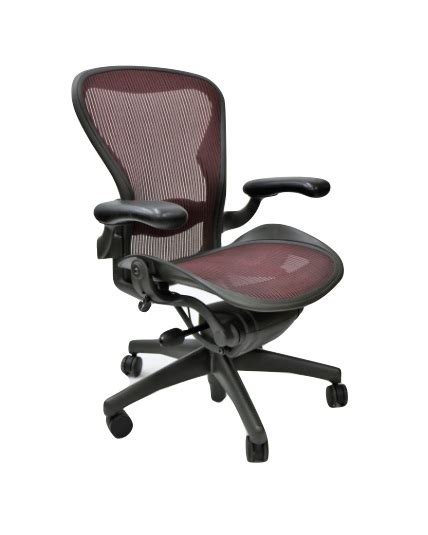 It also comes with a tilt function and limiter, and the arms can be lowered, heightened, removed or. Herman Miller Aeron Chair, Purple, Size B, All Features, Adjustable Arms, Adjustable Lumbar ...