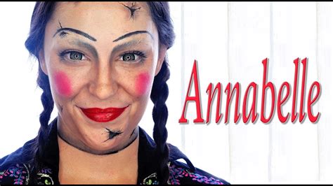 Annabelle Halloween Makeup Tutorial Silvia Quiros Youtube