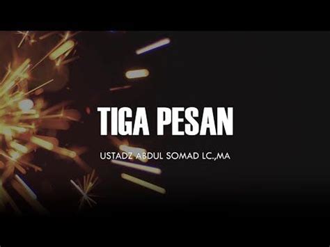 Ceramah Singkat Ustad Somad - Gambaran