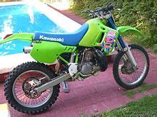 The following is a listing of motorcycle seat heights from the lowest to the highest. Kawasaki KDX200 - Wikipedia