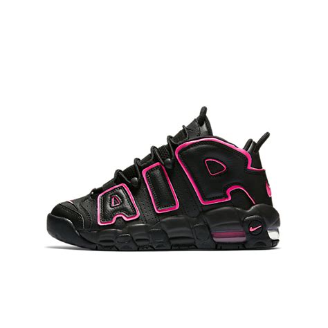 Nike Air More Uptempo Black Pink Blast Gs 415082 003 Sneakerjagers