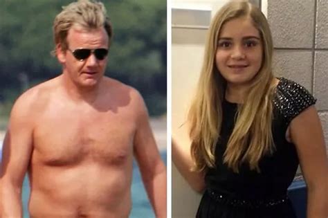 Gordon Ramsay Is The Real Naked Chef According To His Daughter Daily Record