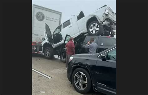 New Orleans Car Accident At Least 2 Confirmed Dead In Massive Pile Up