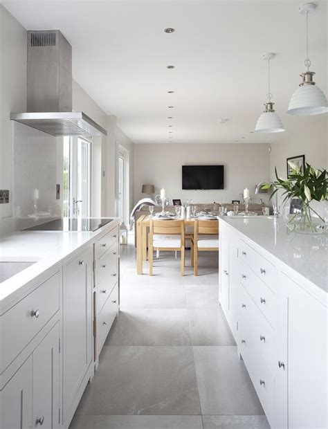 For example, a kitchen with light cabinets and dark counters would have a dark floor to provide balance. Small galley kitchen ideas — Love Renovate