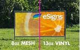 Double Sided Mesh Banners Images