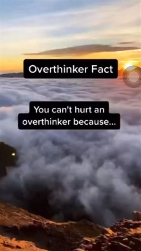 Overthinker Fact Psychology Fun Facts Psychological Facts Interesting Positive Quotes
