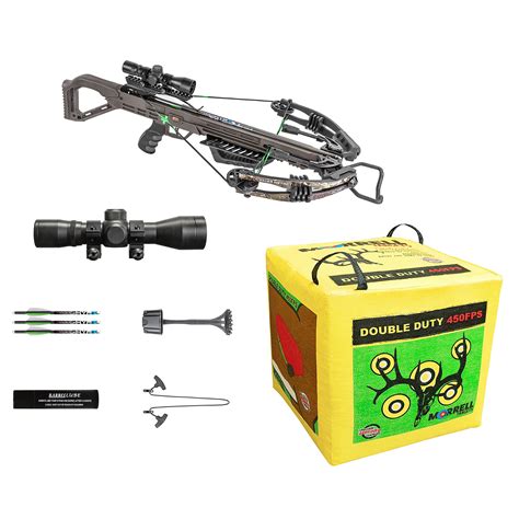 Killer Instinct Lethal 405 Crossbow & Morrell Double Duty Cube Target