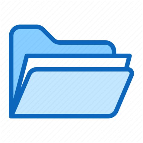 Document File Folder Open Project Icon
