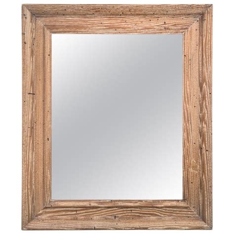 Limed Oak Framed Mirror At 1stdibs Limed Oak Mirror Oak Framed