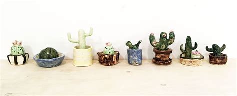 Ceramic Cacti Garden