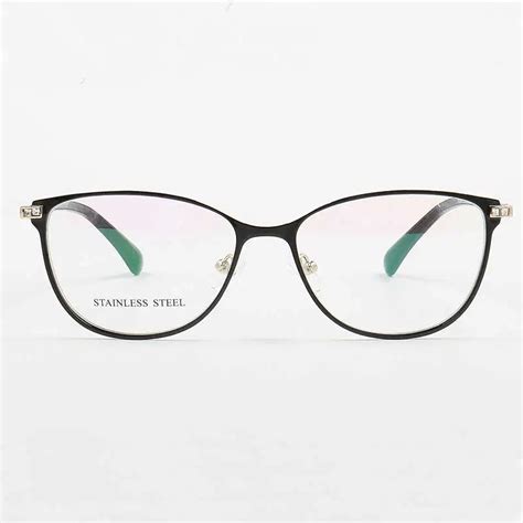 Youtop Womens Stainless Steel Retro Eyeglasses Fashion Optical Male Eyewear Prescription