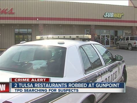 Tpd Same Suspects Rob Tulsa Restaurants