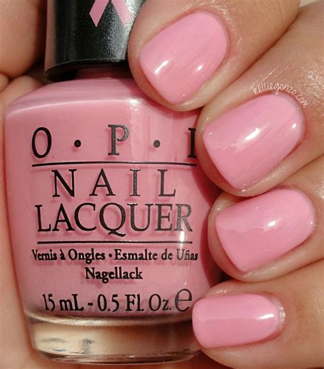 Sometimes, nail polish is not just nail polish. OPI - I Think In Pink | Pink nail polish, Pink nails, Nail ...