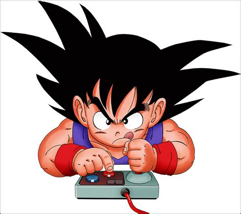 Kid Goku The Gamer By Niiii Link On Deviantart