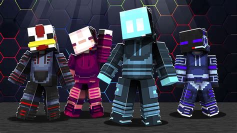 Blocky Gamer Mobs By The Lucky Petals Minecraft Skin Pack Minecraft