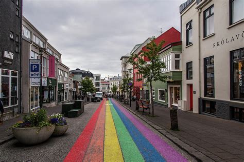 Rainbow Road In Reykjavik Photograph By Bob Cuthbert Pixels