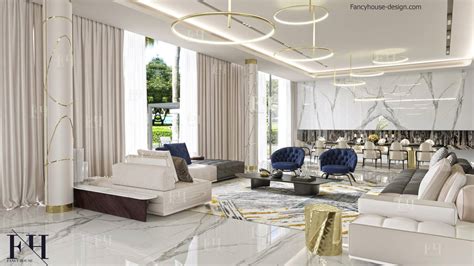 Modern Interior Design For A Luxury House In Dubai By Fancy House