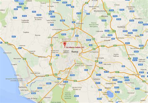 Cartina Geografica Roma E Dintorni Tomveelers