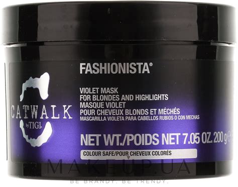 Фіолетова маска для світлого волосся Tigi Catwalk Fashionista Violet