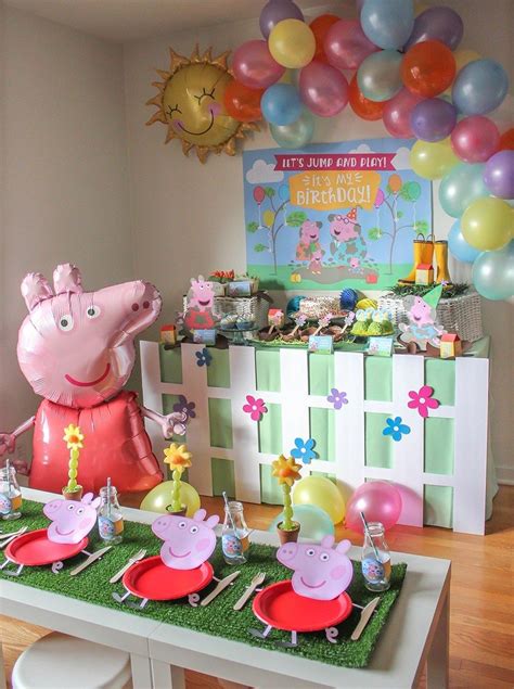 Peppa Pig Party Peppa Pig Birthday Decorations Peppa Pig Birthday