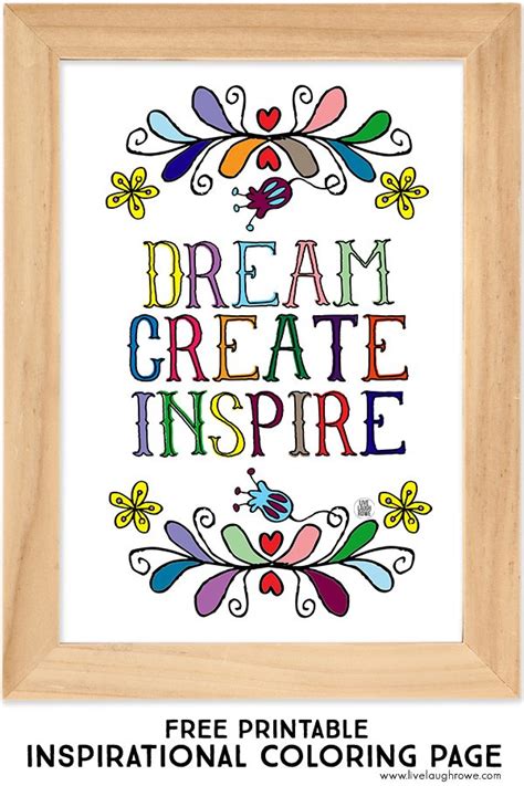 This coloring board may contain swear words which. Inspirational Coloring Page - Live Laugh Rowe