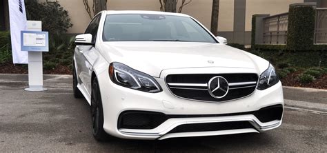 The White Knight 2014 Mercedes Benz E63 Amg 4matic S Model On Camera