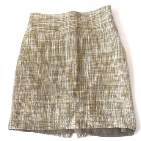 The Limited Beige Tweed Skirt Size 0 Ebay
