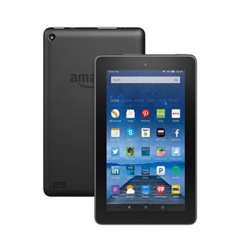 New Amazon Fire Tablet 7 Black 16 Gb Wi Fi Special Offers 5th
