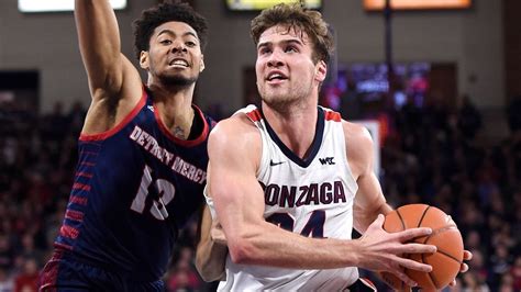 Gonzaga The New No 1 In College Basketballs Way Too Early Top 25 For