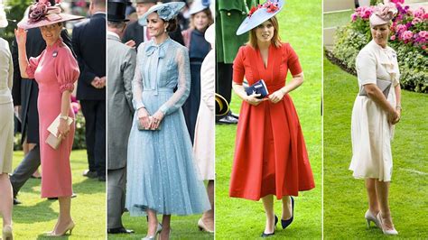 Royal Ascot Kate Middleton Sophie Wessex And Mores Best Fashion Looks