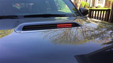 Knight Rider Scanner Light In 4runner Hood Scoop Youtube