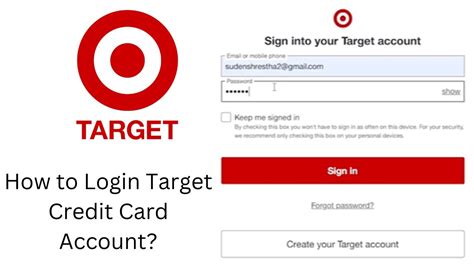 How To Login Target Credit Card Account Target Credit Card Login Help