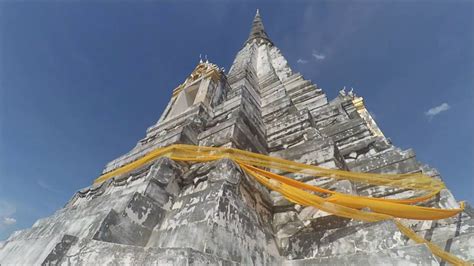 Wat saket ratcha wora maha wiharn has on the west side of the grounds the golden mount or phu khao thong. 20160607 Climbing the Wat Phu Khao Thong temple at ...