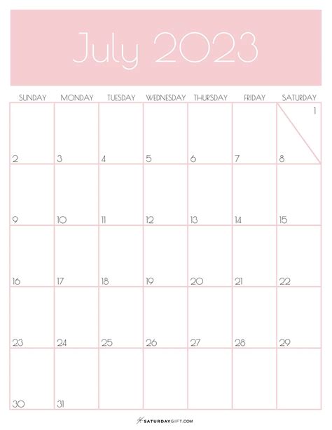 Printable Calendar July 2023 Free Mobila Bucatarie 2023 Rezfoods