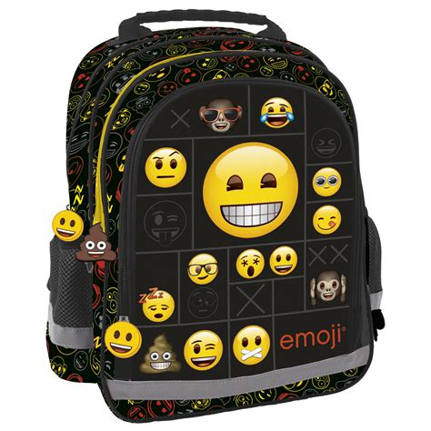 Koop Emoji Backpack Faces 38 X 28 X 18 Cm Polyester